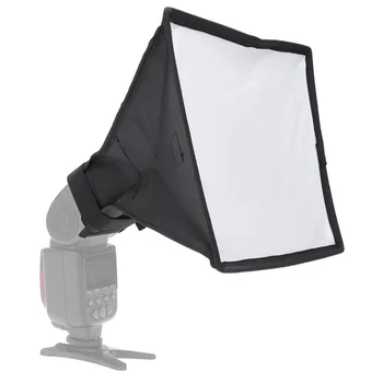 

Diffuser Softbox 20 x 30cm Universal Foldable Flash Light Diffuser Softbox Soft box for Canon for Nikon DSLR Camera