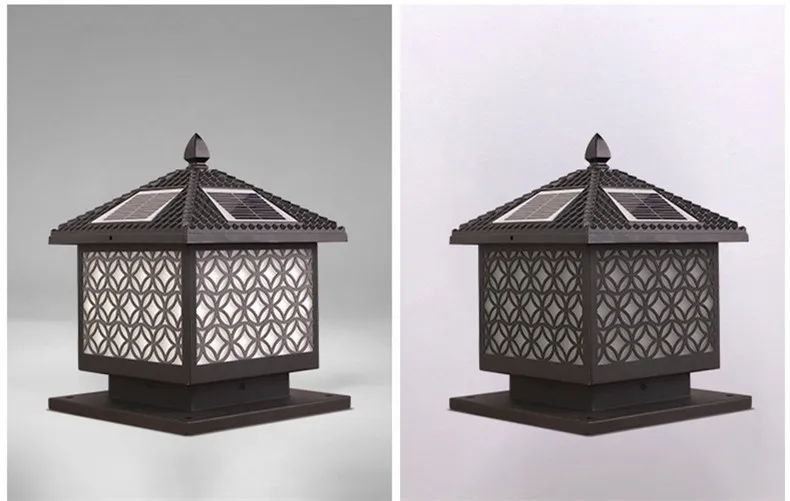 Outdoor Wall Lamps Waterproof Solar panel Modern Light Contemporary Creative Balcony Courtyard Corridor Villa Duplex Hotel