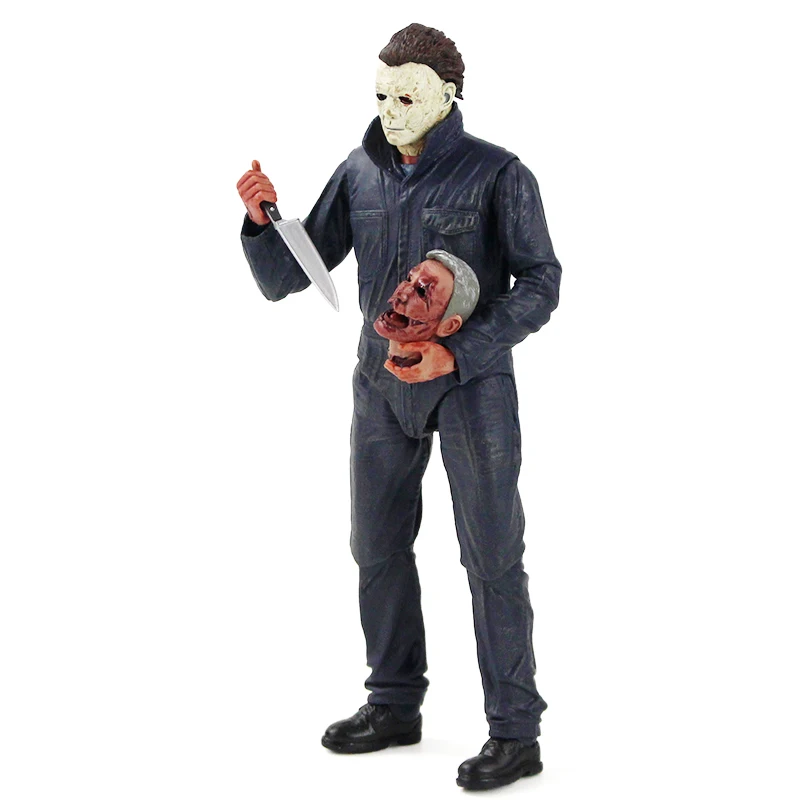 19 см NECA Хэллоуин конечная Майкл Майерс фигурки BJD модель игрушки подарки для детей