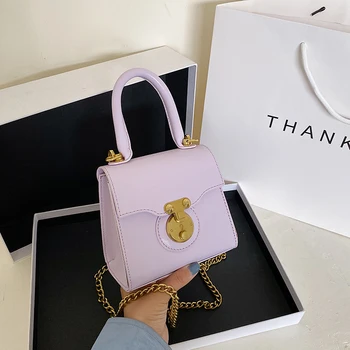 

luxury bag Pure leather Mini simple women's handbag purses and handbags 2020 luxury handbags women bags designer sac femme