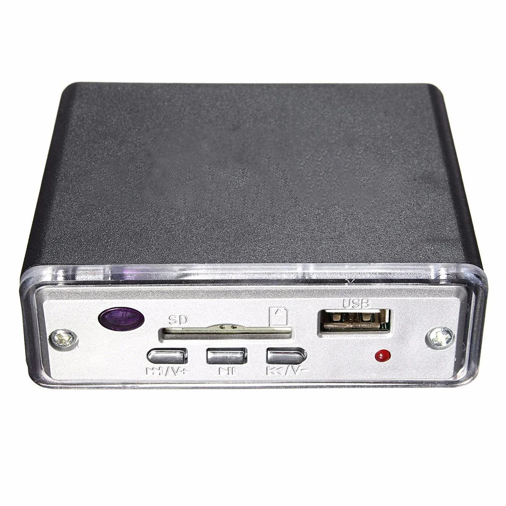 12 В Мини Автомобильный цифровой плеер стерео USB SD светодиодный цифровой плеер MP3 с пультом дистанционного управления для автомобиль, мотоцикл