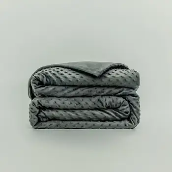 

Weighted Gravity Blanket Quilt Cover Crystal Velvet Soft Breathable Sleep Blanket Comfortable Heavy Winter Blanket For Adult