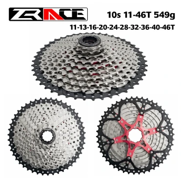 Zracing 10 speed 11-50T 11-42T 11-46T кассета 10s 20s 30s Freewheel для горного велосипеда части K7 XT SLX XO X0 X9 X7