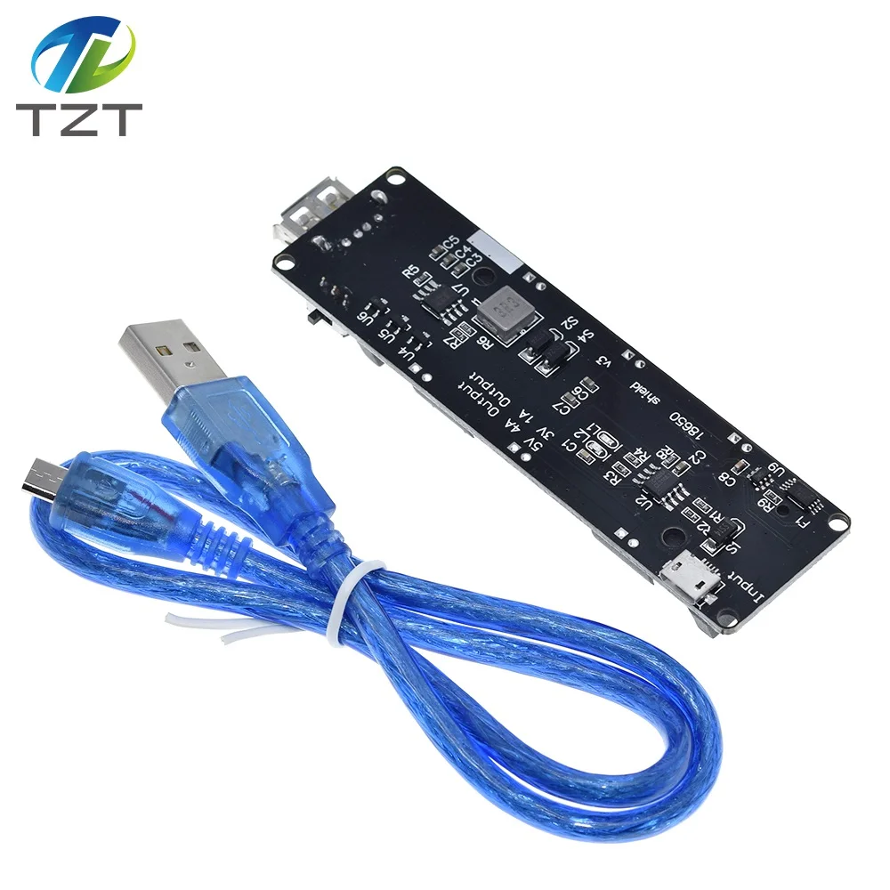 ESP32 ESP32S для Wemos для Raspberry Pi 18650 плата для зарядки батареи V3 Micro USB порт type-A USB 0.5A для Arduino зарядка