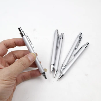 

2pcs High Quality Brand Metal Roller Pen Luxury Ballpoint Pens 0.5mm Blue/Black ink For Business Writing Office School Supplies
