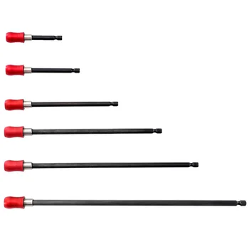

6.35mm Hex Shank Home Magnetic Drill Bit Holder 60-300mm Socket Extension Rod