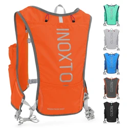 Quick-drying running backpack 5L, ultra-light hydrating vest mountain bike bag, breathable, 1.5L water bag 250ML water bottle