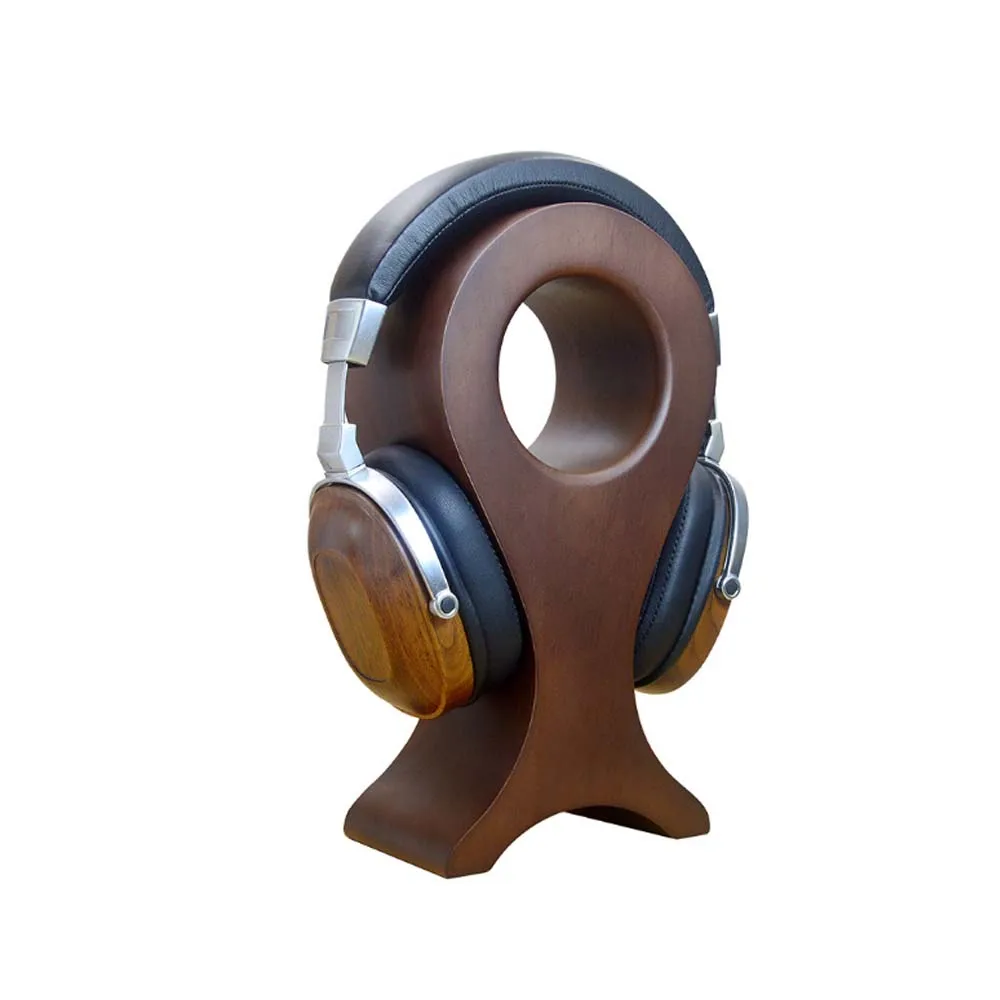 Wooden Hangers Headphone stand holder Wood fish shaped Headset Desk Display Head mounted Earphone Rack Bracket Fashion 1PC