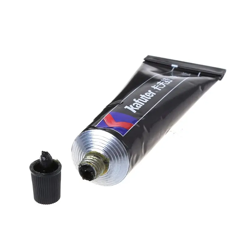 K-586 Silicone Nero Libero-Guarnizione Impermeabile Auto Moto Riparazione Colla D17_F