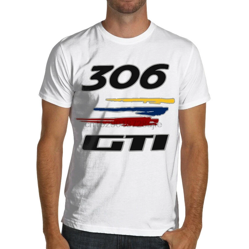 Peugeot 306 Gti Racing мягкая хлопковая Футболка ралли WRC |