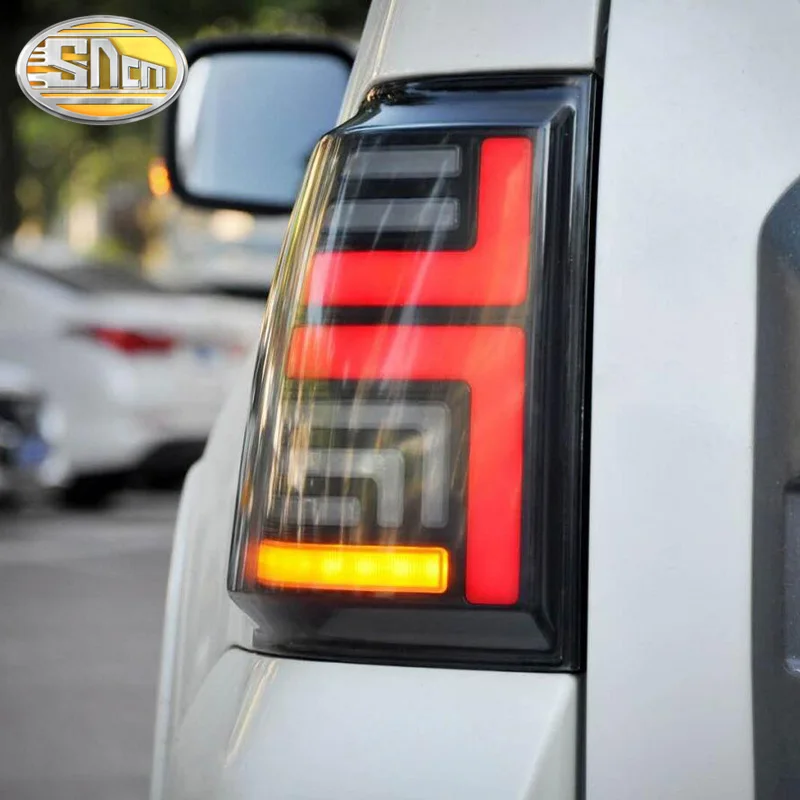 Rear Running Light + Brake + Reverse + Dynamic Turn Signal Car LED Tail Light Taillight For Mitsubishi Pajero Montero 2006-2020