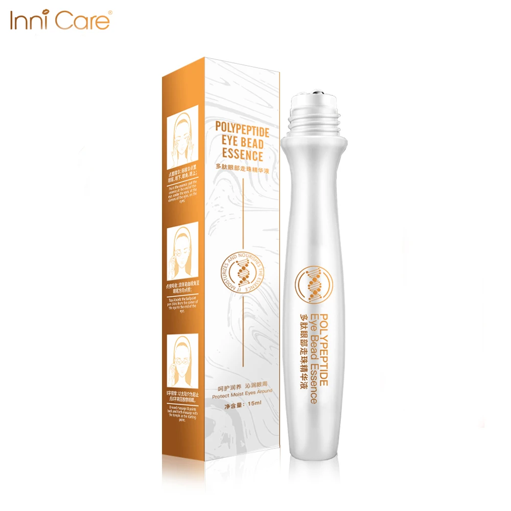 

InniCare Collagen Eye Baid Essence Rolling Eye Serum Cream Instantly Cremes Dark Circle Anti Rugas Moisturize Eye Care