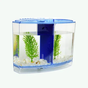 

Mini Arctic fish breeding box double guppy hatching double hatching fish tank aquarium betta transparent box WF1020