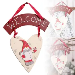 Любовь Снеговик приветствует список кулон орнамент «Новогодняя елка» Изделия для декорации