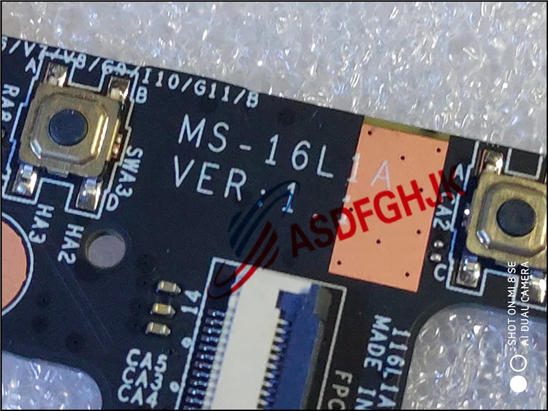 Для MSI GT62 GT62S GT62VR распределительный щит ms-16l2 ms-16l1 ms-16l1A