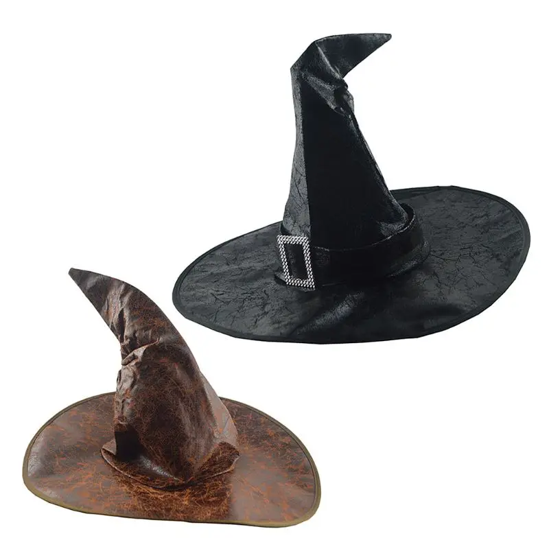 New Halloween Wizard Witch Hat Masquerade Party Cap Fancy Dress Costume Cosplay Accessory Decor