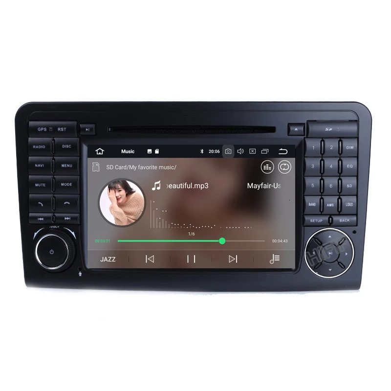 Perfect DSP IPS 2 Din 7 Inch Android 9.0 Car DVD Player For Mercedes/Benz/ML/GL CLASS W164 ML350 ML500 GL320 Canbus Wifi GPS Radio DVR 5 Perfect DSP IPS 2 Din 7 Inch Android 9.0 Car DVD Player For Mercedes/Benz/ML/GL CLASS W164 ML350 ML500 GL320 Canbus Wifi GPS Radio DVR 5