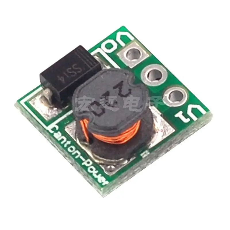 

1.5V 1.8V 2.5V 3V 3.3V 3.7V 4.2V to 3.3V/5V DCDC boost conversion module
