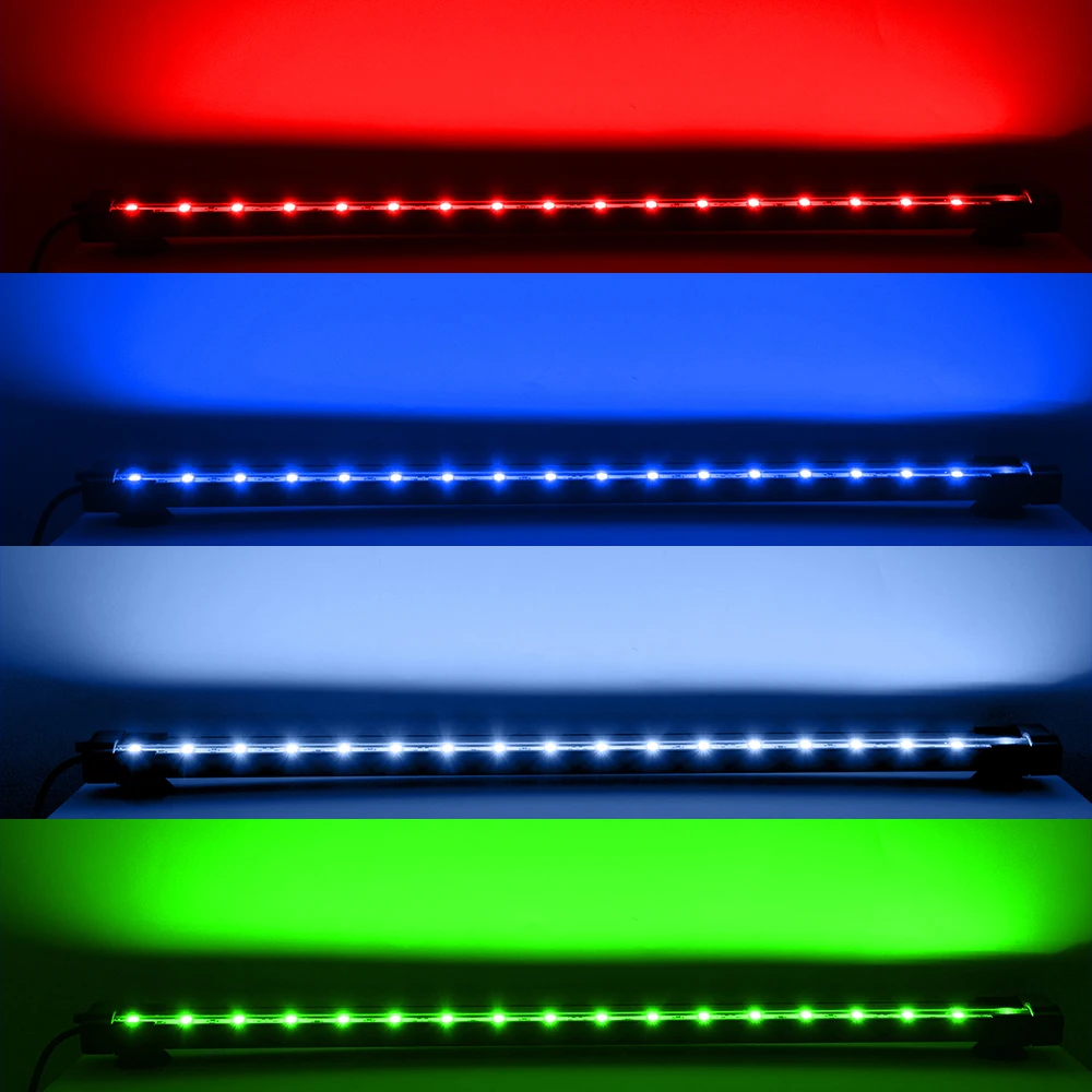 Аквариумный светильник с дистанционным управлением, RGB IP68, цветная подводная воздушная пузырьковая лампа, погружная лампа для аквариума, кислородная лампа для рыб D20