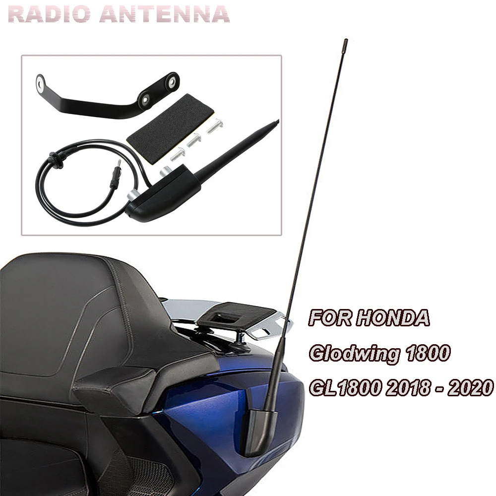 

2018 - 2020 аксессуары для мотоциклов, 87 см радиоантенна CB для HONDA Glodwing 1800 GL 1800 GL1800 2018 2019 2020