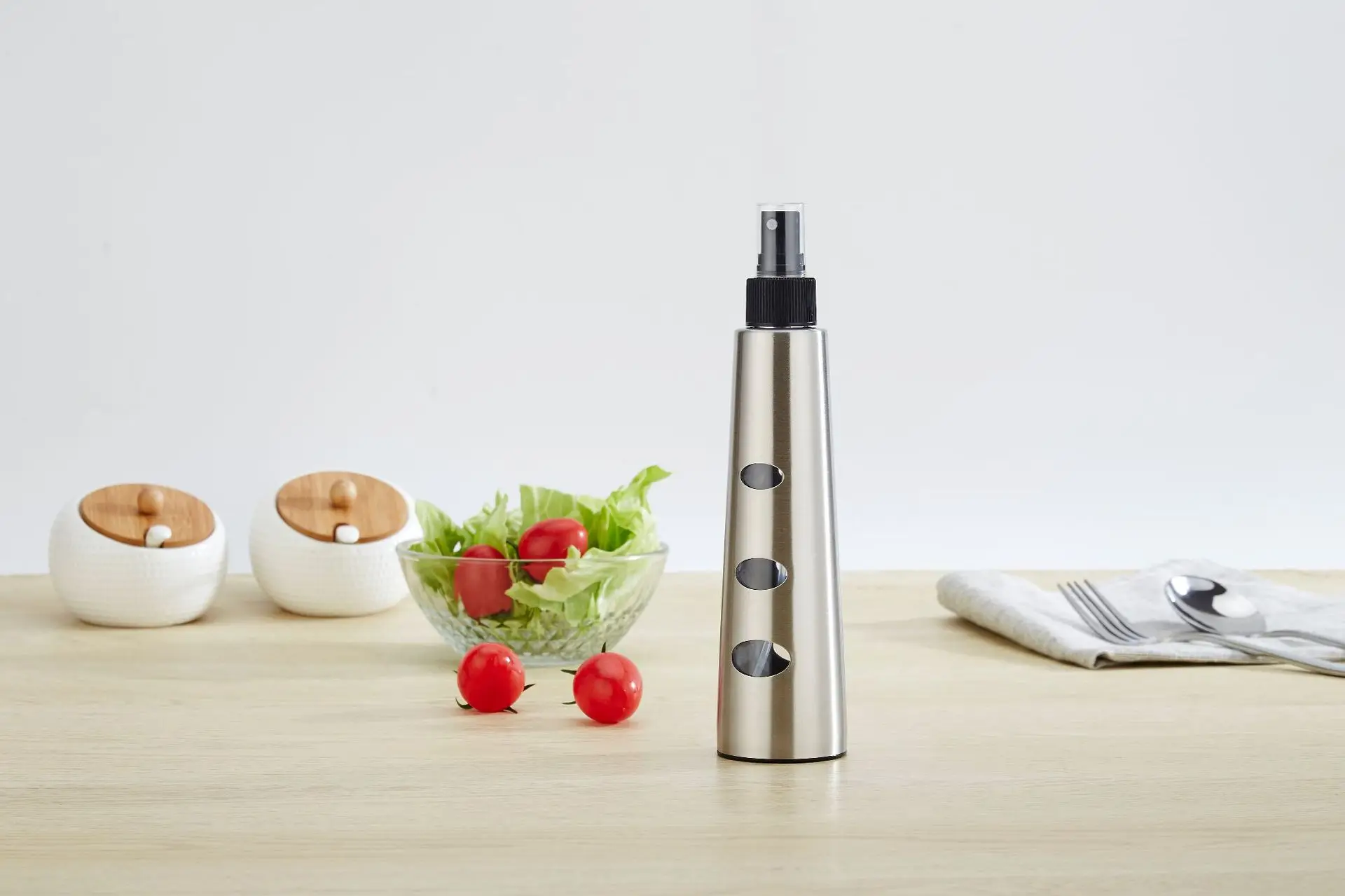 Новинка 304 Нержавеющая сталь масло спрей бутылка бытовые кухонные