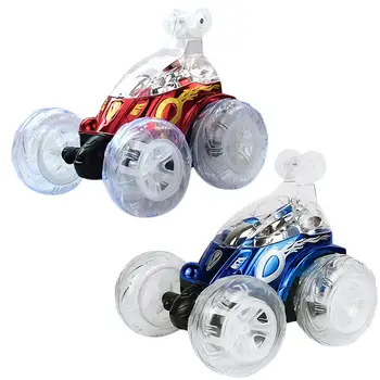 

Remote Control Car Off-Road Vehicle 360 Tumbling Stunt With LED Light USB Cable For Children Birthday Gifts In Stock