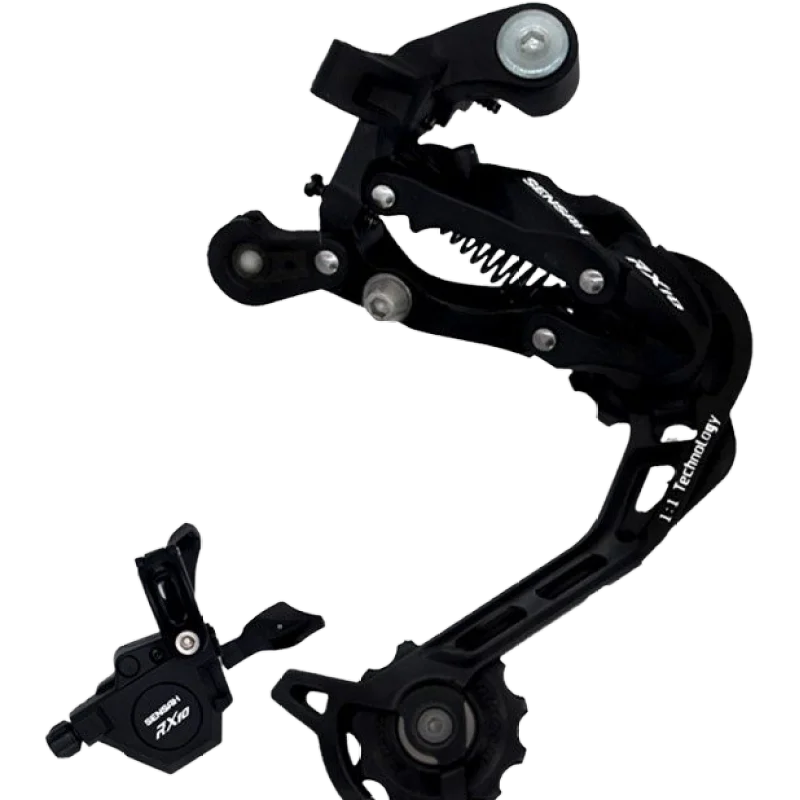 SENSAH RX10 1x10 триггерный переключатель передач+ schaltwerke 10s feur MTB Kompatibel mit DEORE - Цвет: SL and RD
