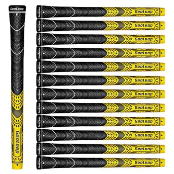 

Geoleap ACE-C Golf Grips 13pcs/lot, Hybrid Golf Club Grips, Multi Compound,Midsize, 8 Colors Optional, Free Shipping
