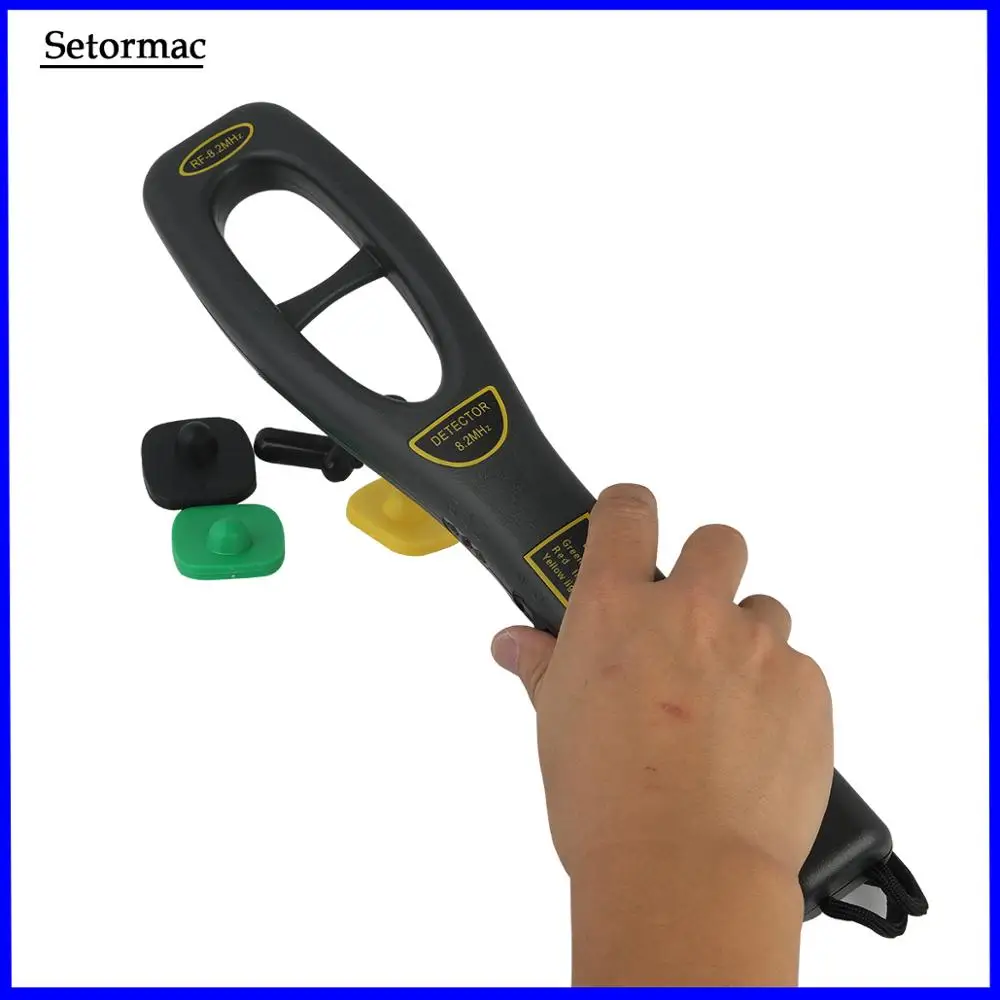 

EAS Security System RF8.2Mhz Checkpoint Tag Compatible Label Detector Retail Anti Theft Device Handheld EAS Tester