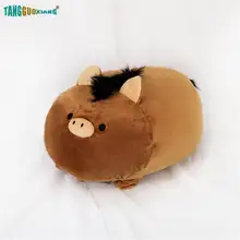 50 см мягкие плюшевые подушки с изображением животных милые свинья обезьяна плюшевые игрушки Дети Рождественский подарок спинка диван подушка