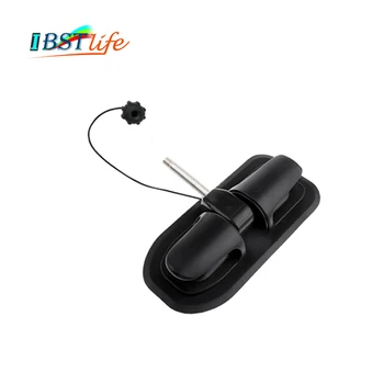 

Black Oar Lock Patch Anchor Holder Replacement for Rowing Inflatable Boat Kayak Raft Dinghy Tie off Patch Wheel Accessories