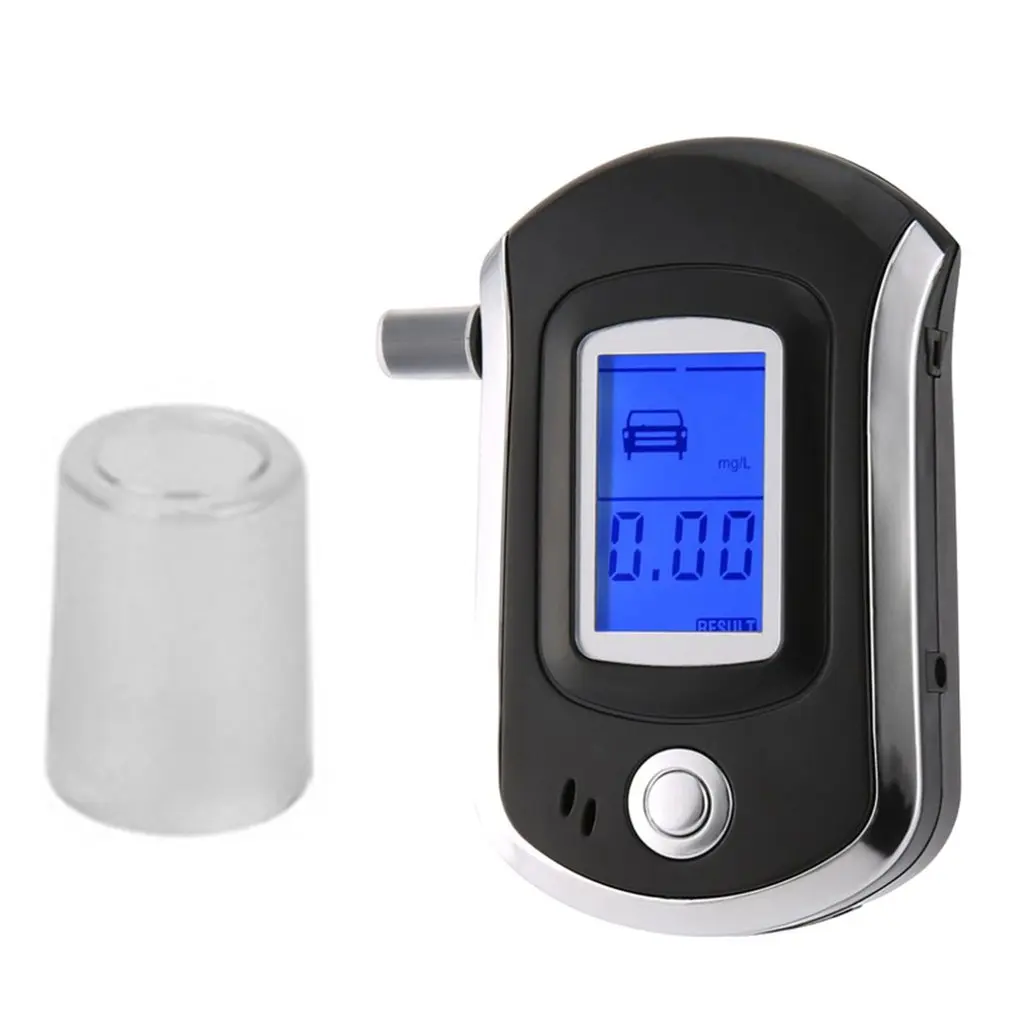 AT6000 цифровой дыхательный спирт Тестер Алкотестер мундштук дуя сопла для брелок
