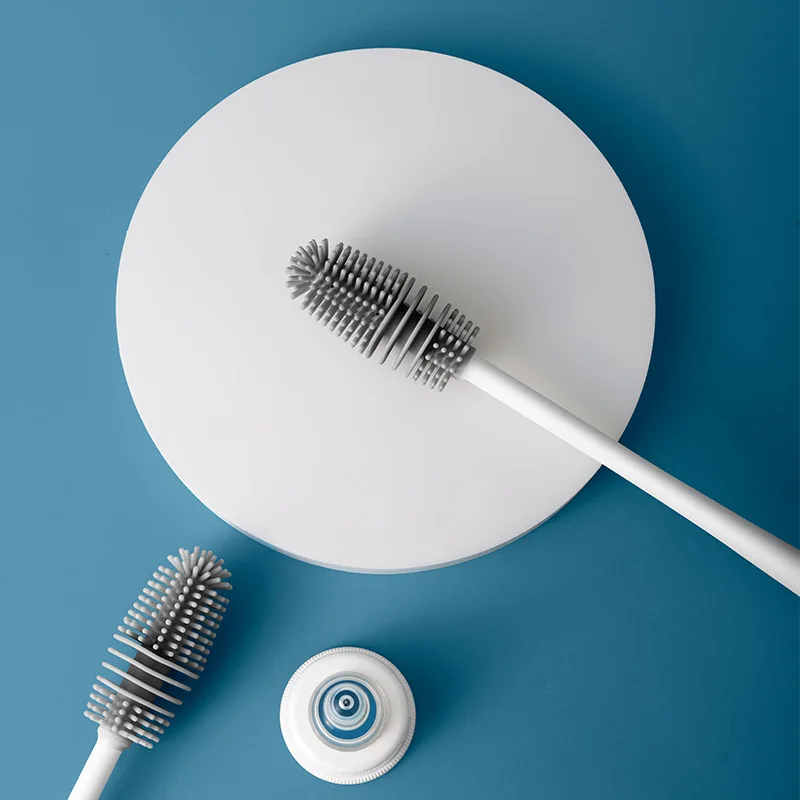 Special Offers Bottle Brush Long-Handle Silicone Cleaning-Milk-Brush 360 for Household 1/Pc jYQOMlgBDel