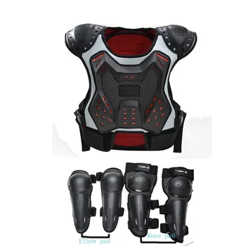 

Motocross Full Body protect armor Skating With Knee Elbow Guard Anti Impact Drop Resistant