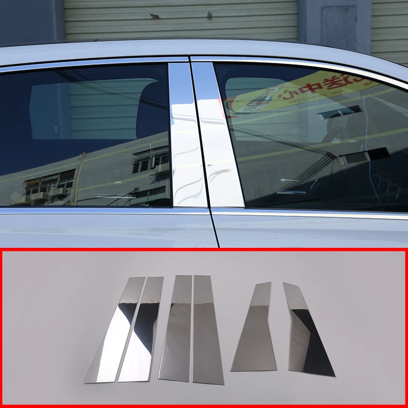 Отделка окна из алюминиевого сплава для Mercedes Benz B Class автомобильные аксессуары