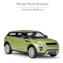 

1/24 Range Rover Evoque Alloy SUV Car Model Die-casts Toy Vehicles Simulation Model Metal Car Model Christmas Kids Toy Car Gift