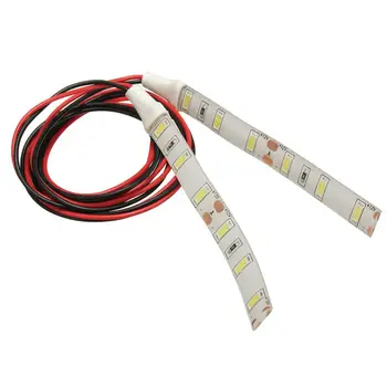 

2x 10cm 12V White 6 LED 5630 SMD Strip Lights For Car Boat Motor Van Waterproof