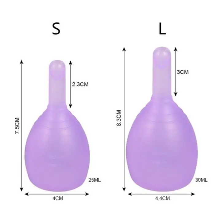 1 шт менструальная чашка стерилизатор период чашка медицинский силиконовый многоразовый Дамский Кубок копа менструальная Женская чашка для гигиены menstrumelle