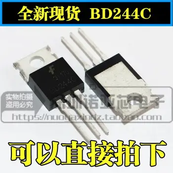 

10pcs/lot New Power Transistor BD244C TO220 100V 6A 65W PNP Power Transistor