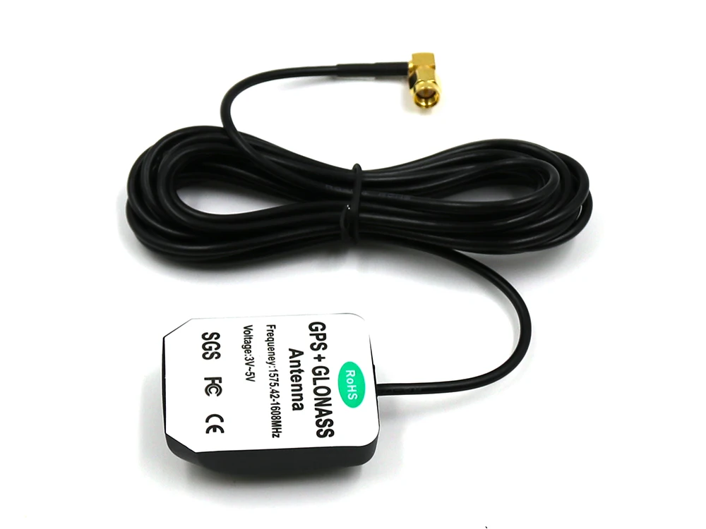 GNSS антенна ГЛОНАСС+ gps с высоким коэффициентом усиления SMA локоть с высоким коэффициентом усиления внешняя активная антенна BN-142AJW