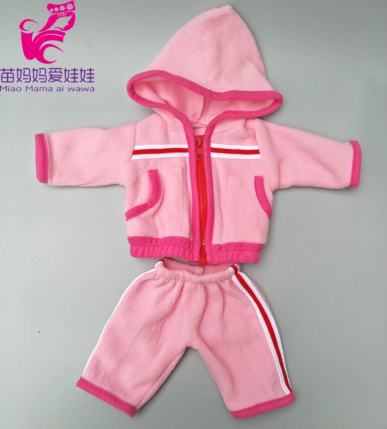 Jacket for 43cm doll clothes for 18" 43cm baby doll jacket children doll toys coat pants - Цвет: b4