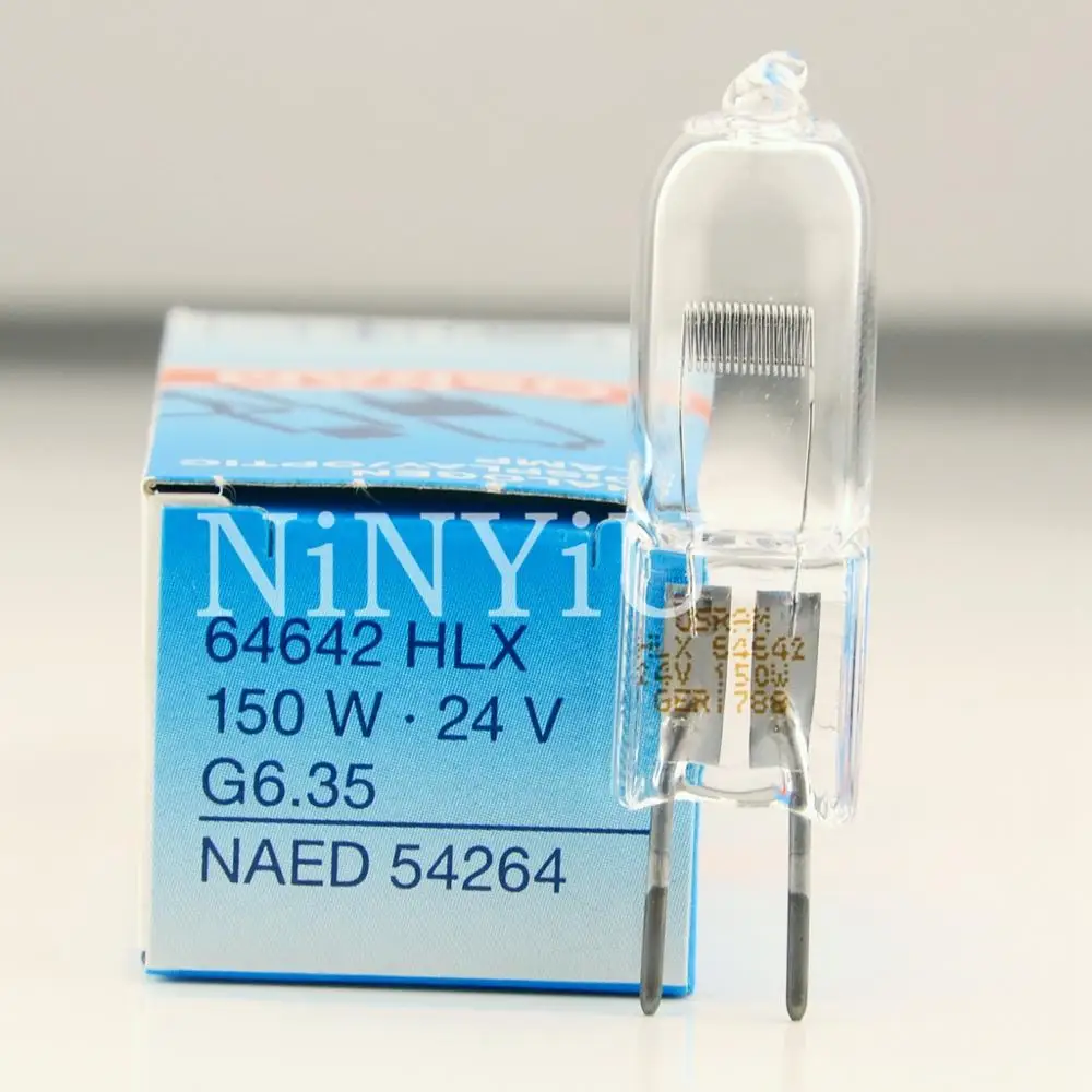 Osram HLX64642 64640 24V150W галогенная лампа для промышленного проектора, Хирургическая Лампа - Испускаемый цвет: 64642 300h