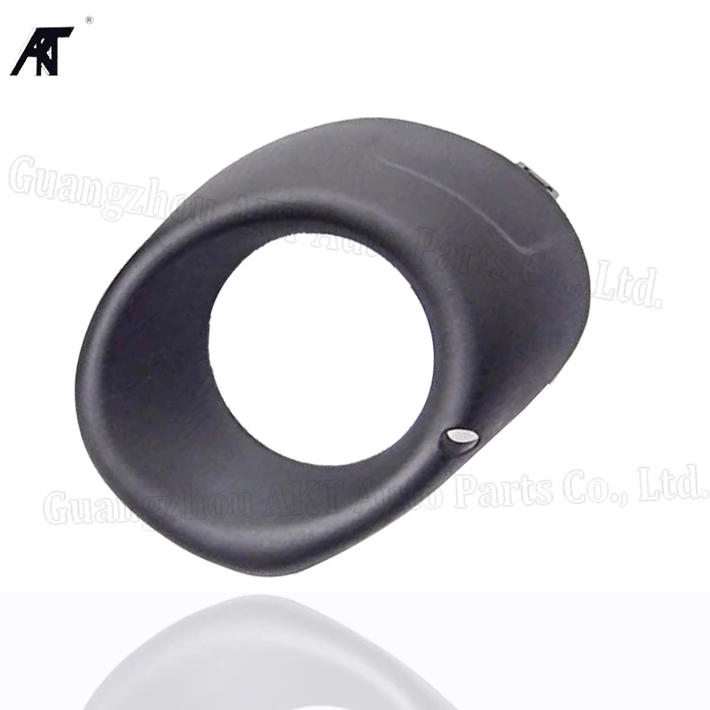 left black 6400F060 автомобильный передний противотуманный светильник, Крышка корпуса рамы для Mitsubishi Outlander 2013-, крышка лампы, черный и серебристый светильник, крышка - Цвет: left black