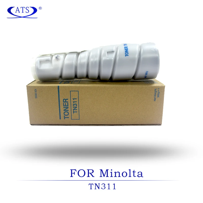 360 г TN311 Черный тонер-картридж порошок для Konica Minolta bizhub BH 350 362 совместимый копир запасные части BH350 BH362 поставки