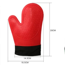 5 видов цветов Еда Класс толстые теплостойкая силиконовая перчатка выпечка торта DIY перчатки Кухня барбекю печь Пособия по кулинарии Митт барбекю гриль перчатки