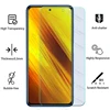 original protective glass for xiaomi poco x3 nfc tempered glas screen protector on ksiomi xiaom poco x3 nfc 1 to 3 Sheets 6.67