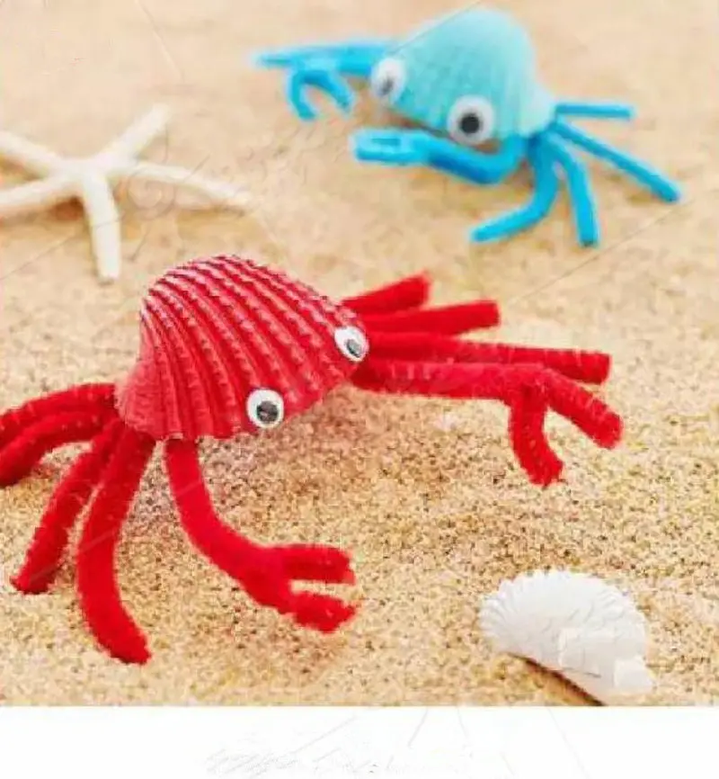 100 шт многоцветные шенилловые Стебли трубы витая палка ручной работы ...