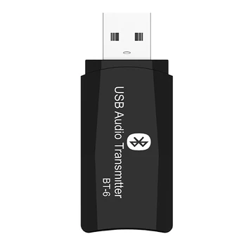 

2 In 1 Mini Music USB Wireless Bluetooth Adapter For TV PC Car Aux Plug And Play Audio Transmitter Receiver Multifunction