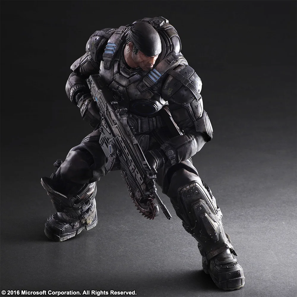 Play Arts Change Final Fantasy 15 PA Change Grady Olas Garage Kit Super Cute Cartoon Joints Model