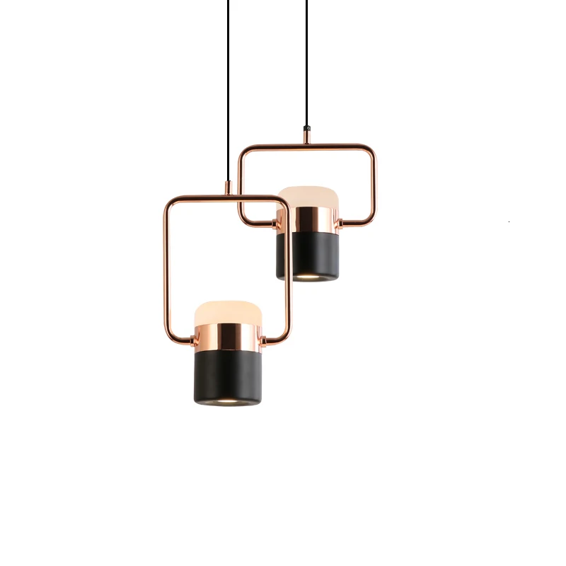 Nordic Modern Design Golden Black And White Led Light Bucket Pendant Lamp Lighting For Living Room Bedroom Kitchen Dining Bar | Освещение